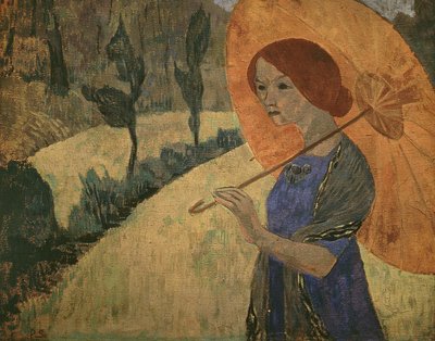 Madame Serusier with a Parasol, 1912 by Paul Sérusier